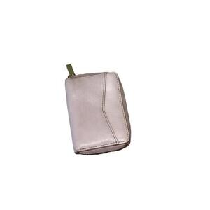 FOSSIL RFID Mini Zip Card Case Power Pink H85